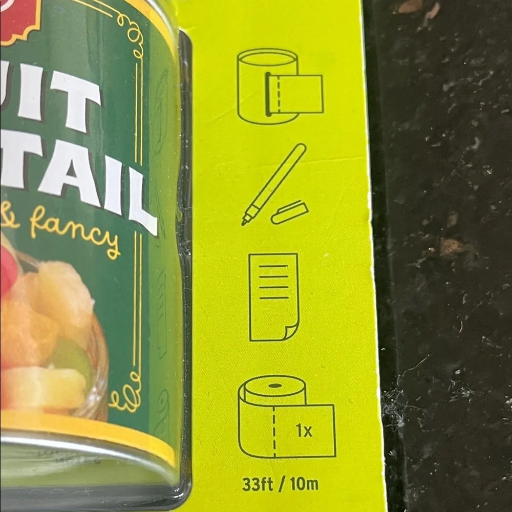 Fred Fruit Cocktail Roll O'Notes Sticky Note Can